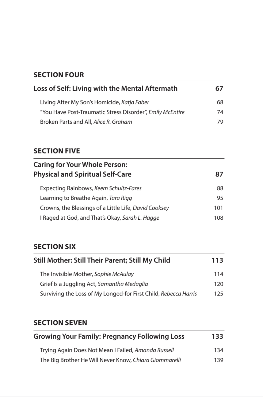 Surviving My First Year of Child Loss: Personal Stories from Grieving Parents (eBook) - Image 3