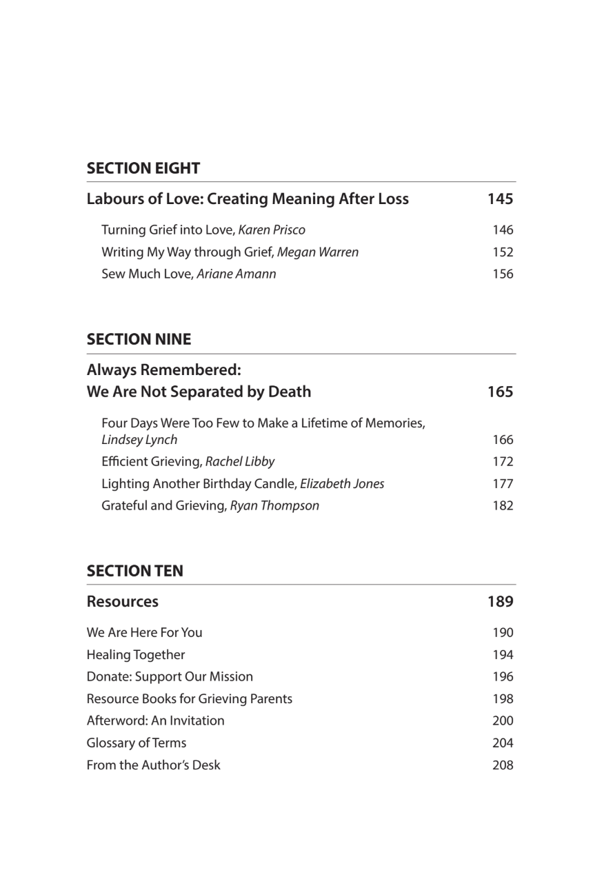 Surviving My First Year of Child Loss: Personal Stories from Grieving Parents (eBook) - Image 4