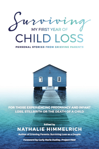 book cover surviving my first year of child loss